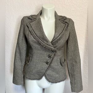 Vintage Caché woman size M ‎ Grey Jacket